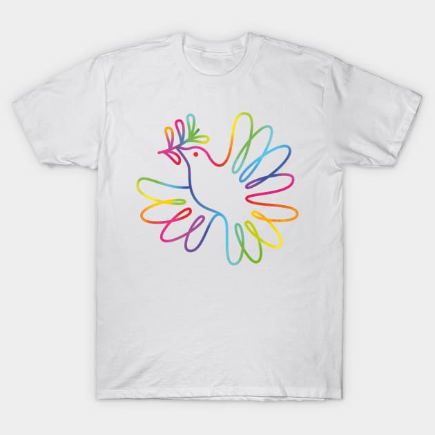 Peace please peace T-Shirt by Pepetto